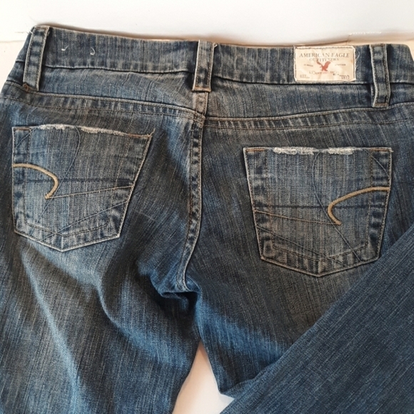 American Eagle Outfitters stretch skinny flare 4 - Picture 1 of 6